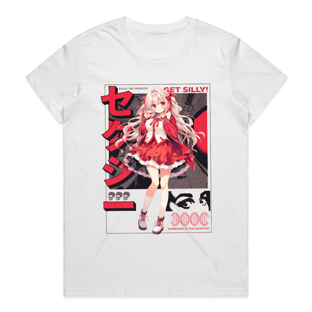 Anime Zany Girl: Get Silly Streetwear Tee