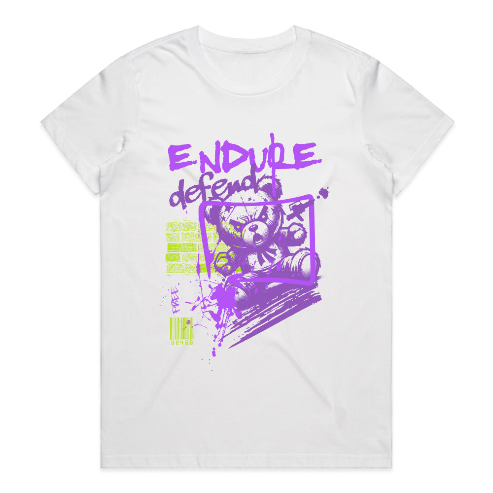 Endure & Defend: Urban Graffiti Statement Jumper