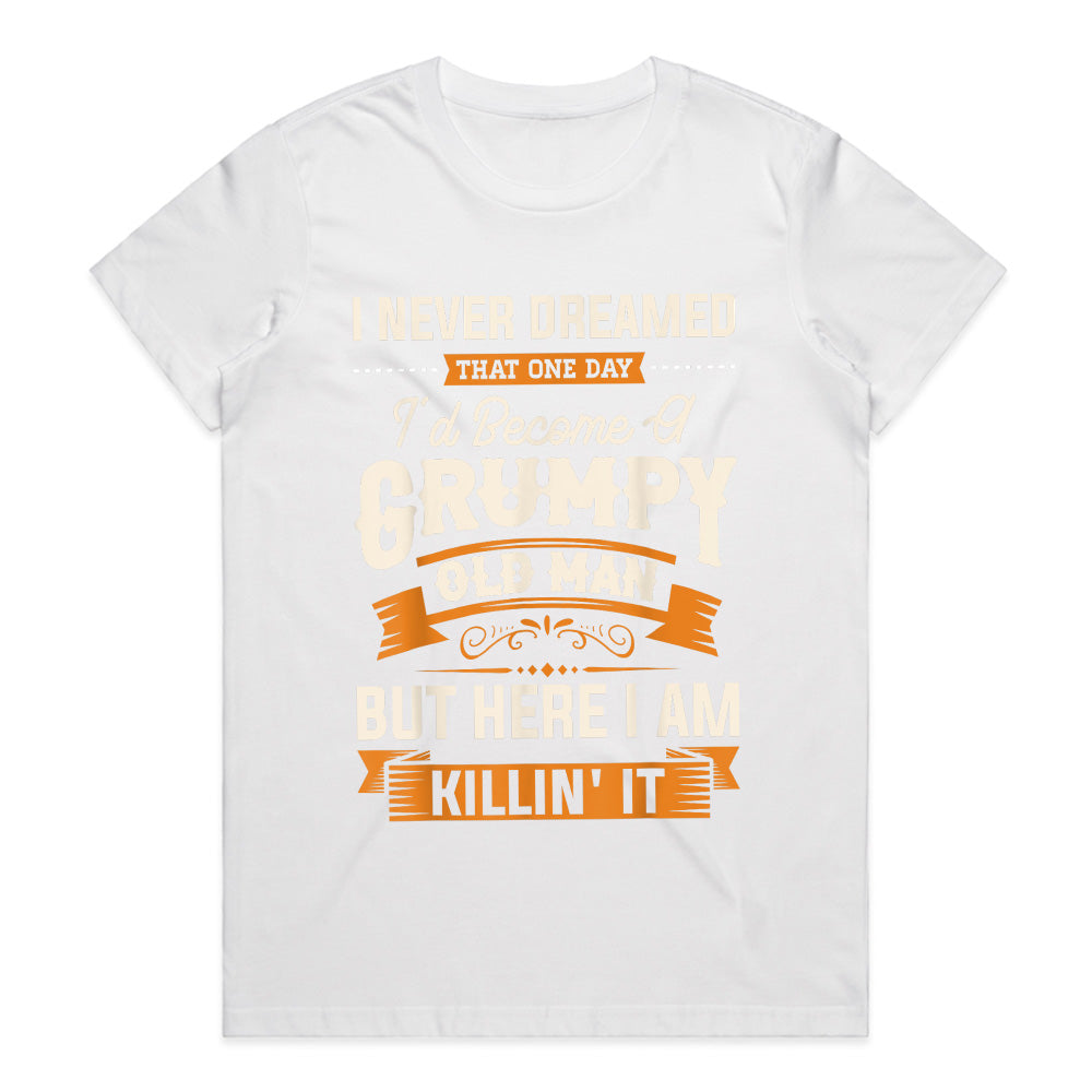 Grumpy Old Man – Funny Attitude T-Shirt for Men