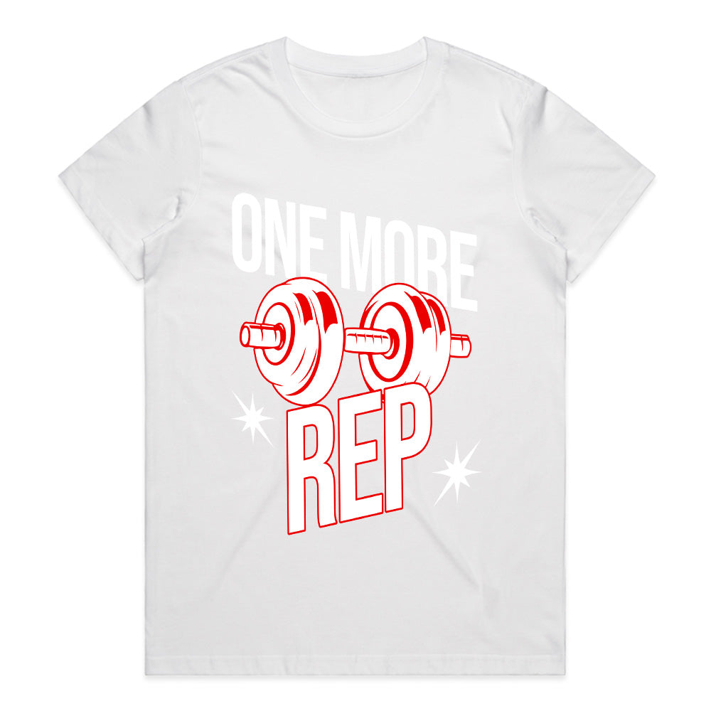 "One More Rep" Motivational Gym T-Shirt – Push Beyond Limits