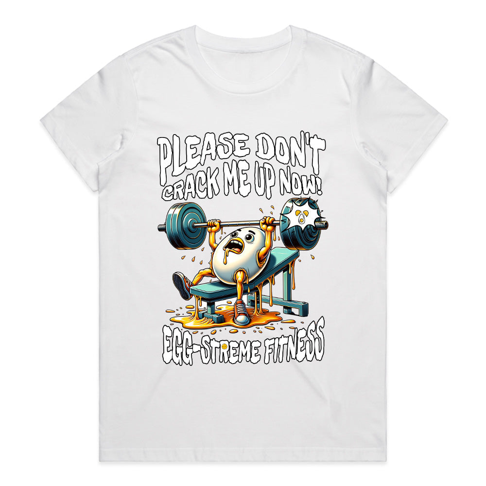 Egg-streme Fitness - Funny Gym T-Shirt for Workout Enthusiasts