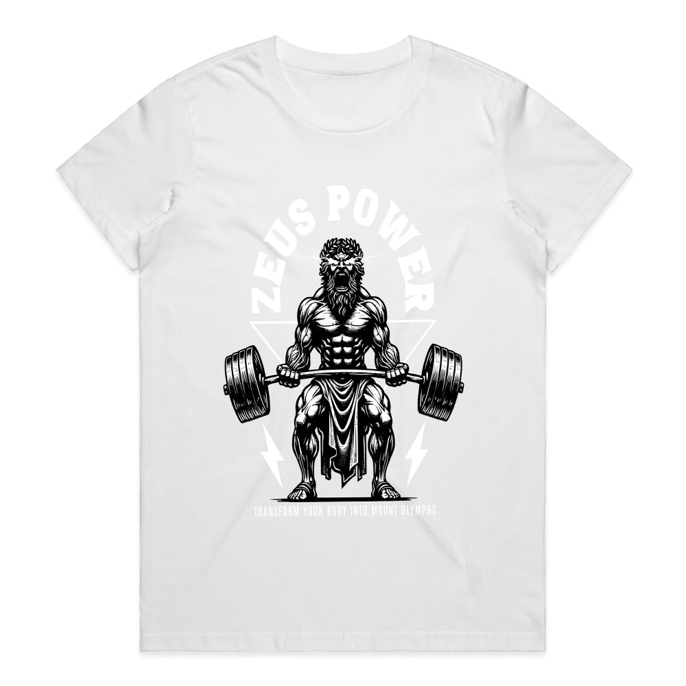 "Zeus Power" Gym T-Shirt – Unleash Godlike Strength
