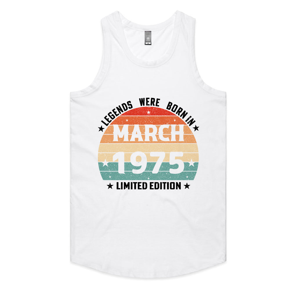 Legends Were Born in March 1975 T-Shirt