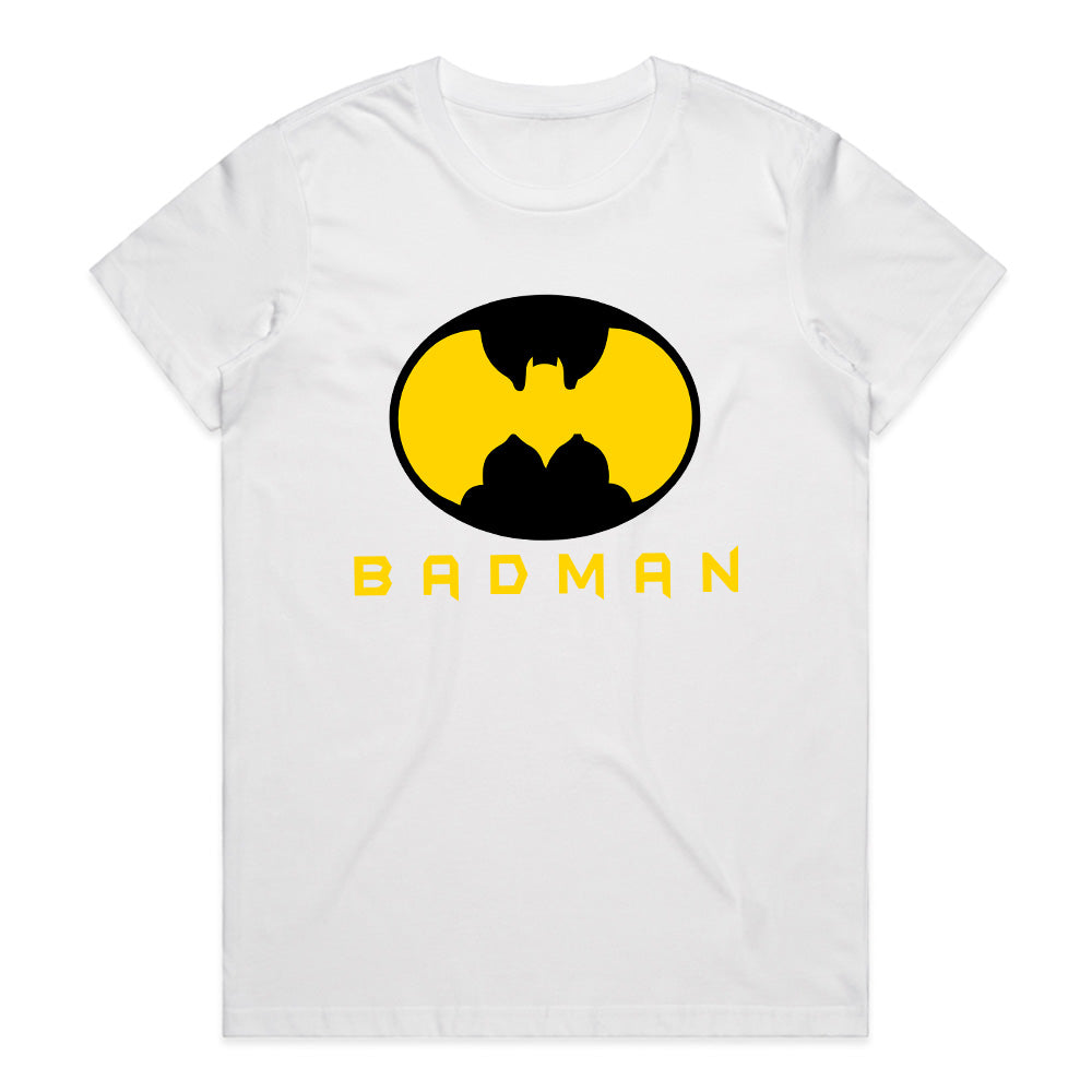 Badman Graphic T-Shirt – Bold Batman-Inspired Design with a Twist