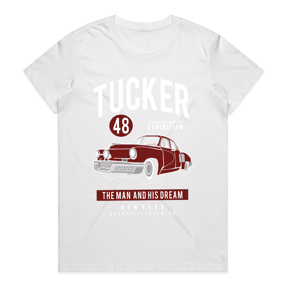 Tucker 48 – The Man and His Dream Vintage Car T-Shirt  Classic Automotive History