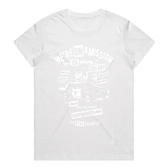 106 Miles to Chicago - Blues Mobile Mission Quote T-Shirt