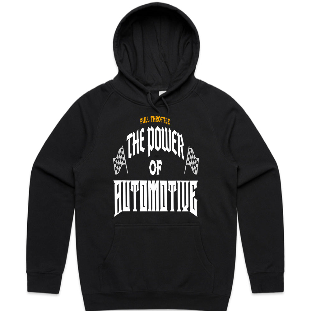Full Throttle – The Power of Automotive Racing T-Shirt