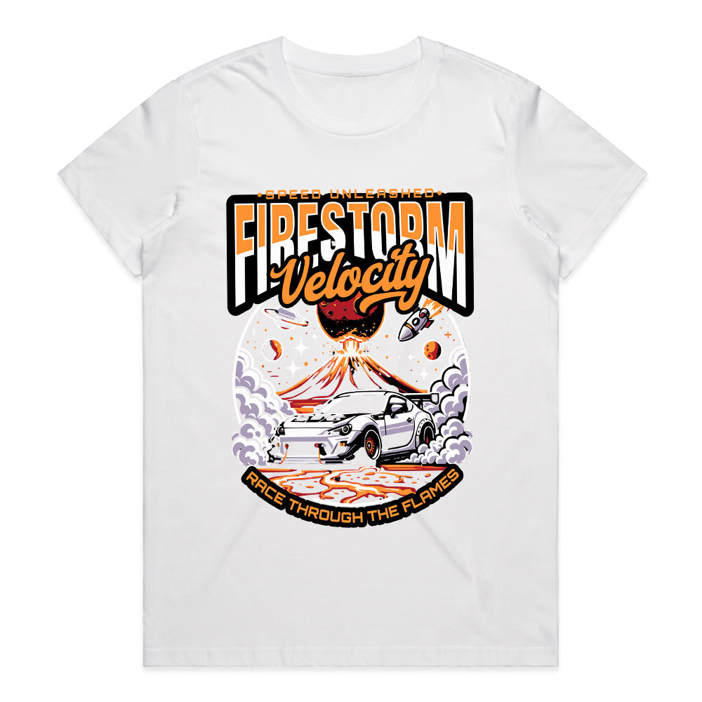 Firestorm Velocity – Speed Unleashed Racing Tee