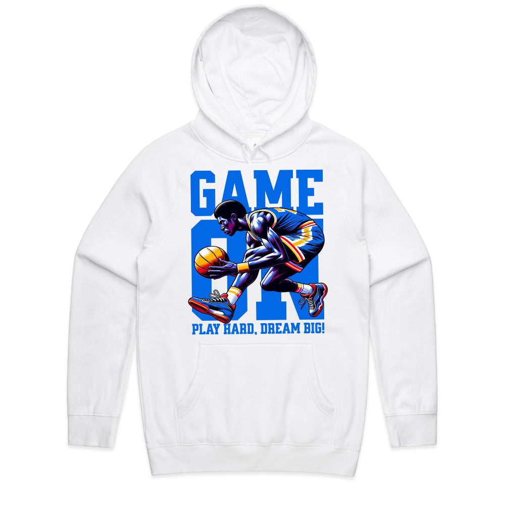 Game 01 - Play Hard, Dream Big Basketball T-Shirt