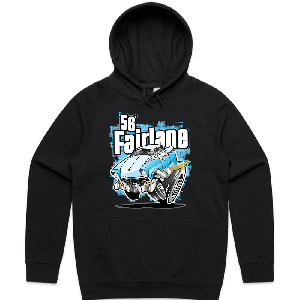 Classic '56 Fairlane Cartoon Hot Rod T-Shirt – Vintage Muscle Car Tee