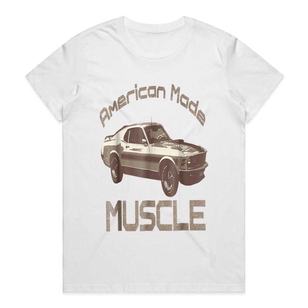 Vintage American Made Muscle Car T-Shirt – Classic Retro Auto Enthusiast Tee