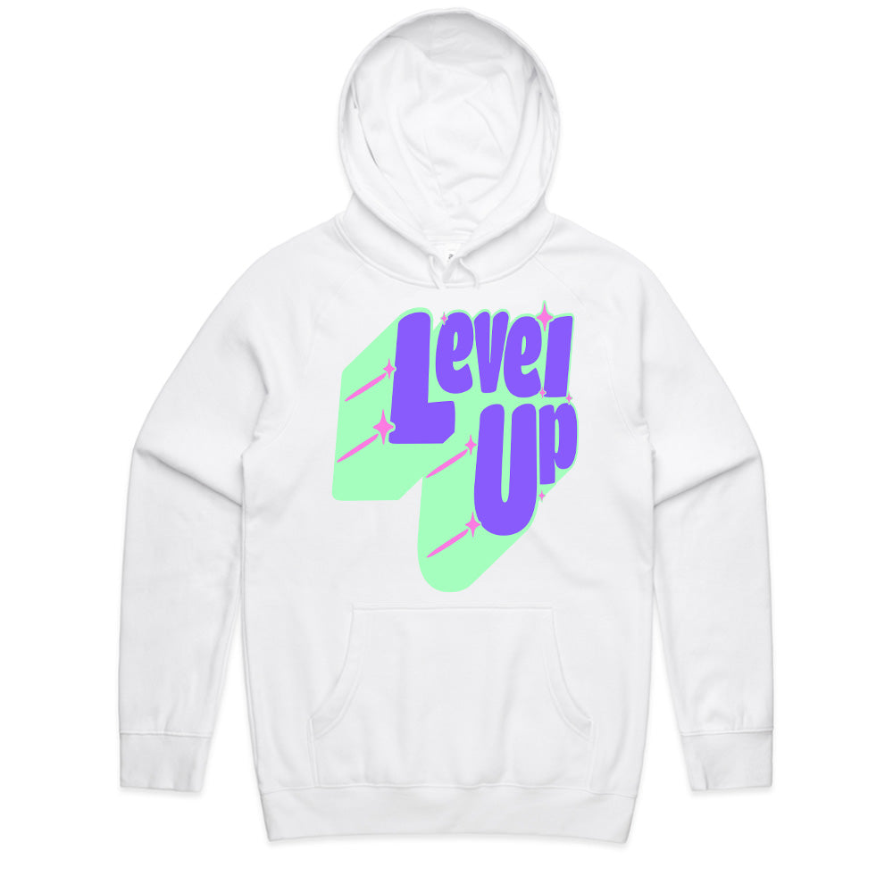 Level Up - Retro Neon Gamer Aesthetic T-Shirt