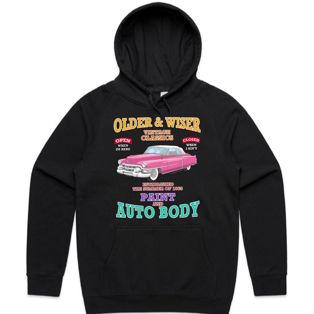 Older & Wiser Vintage Classics Auto Body T-Shirt – Retro Car Lover Tee!