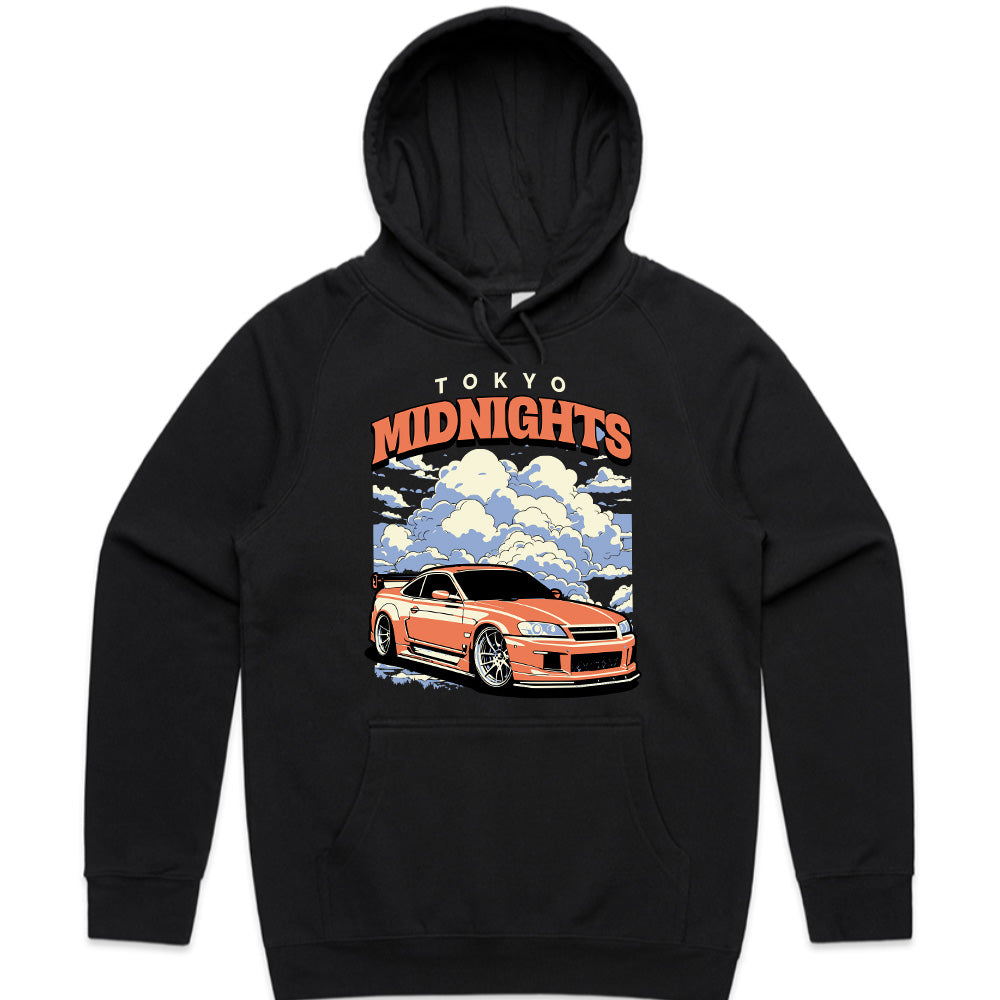 Tokyo Midnights" JDM Skyline T-Shirt – Japanese Street Racing Aesthetic
