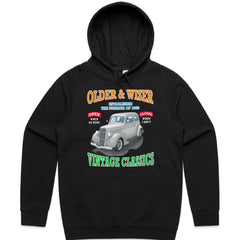 Older & Wiser Vintage Classics T-Shirt – Retro Car Enthusiast Tee!