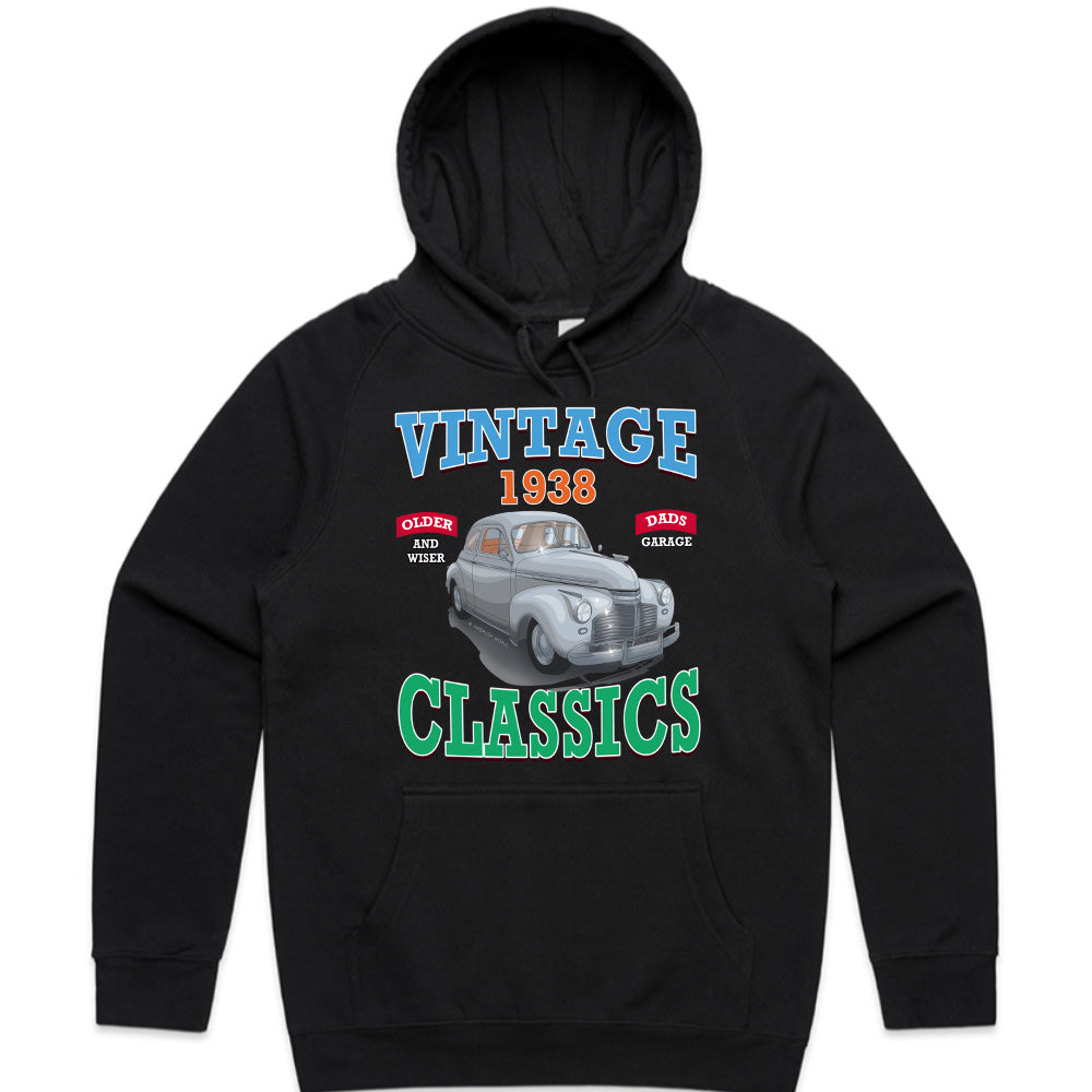 Vintage 1938 Classics T-Shirt – Timeless Car Enthusiast Tee!