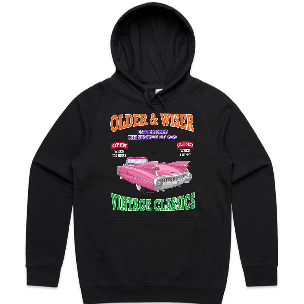 Older & Wiser Vintage Classics T-Shirt – 1969 Retro Car Enthusiast Tee!