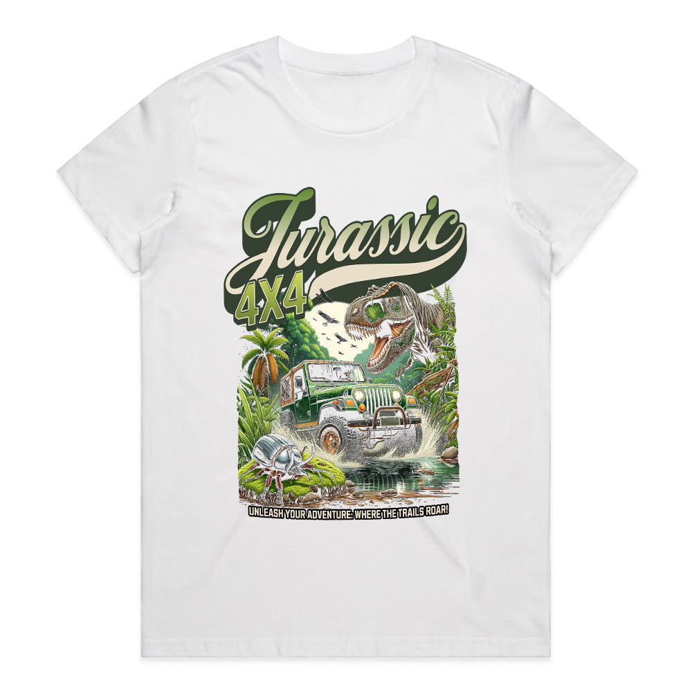 Jurassic 4x4 Adventure T-Shirt – Where the Trails Roar!