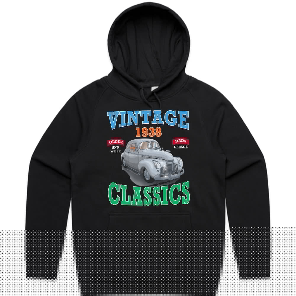 Vintage 1938 Classic Car T-Shirt – Timeless Automotive Style