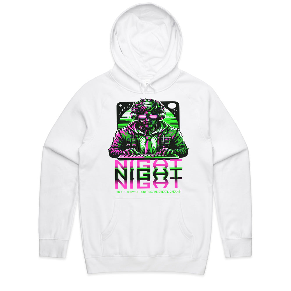 Night Gamer - Cyberpunk Neon Hacker T-Shirt