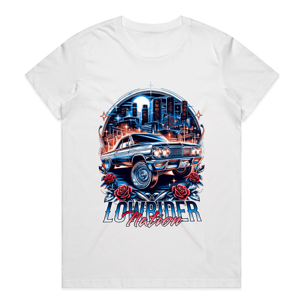 Lowrider Nation T-Shirt – Classic Cruising & Urban Street Style
