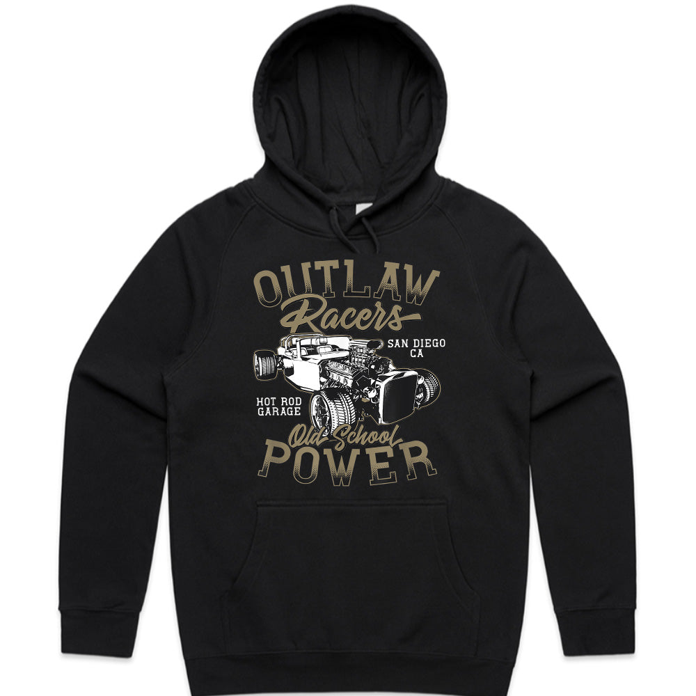 Outlaw Racers – Vintage Hot Rod Garage Old School Power T-Shirt