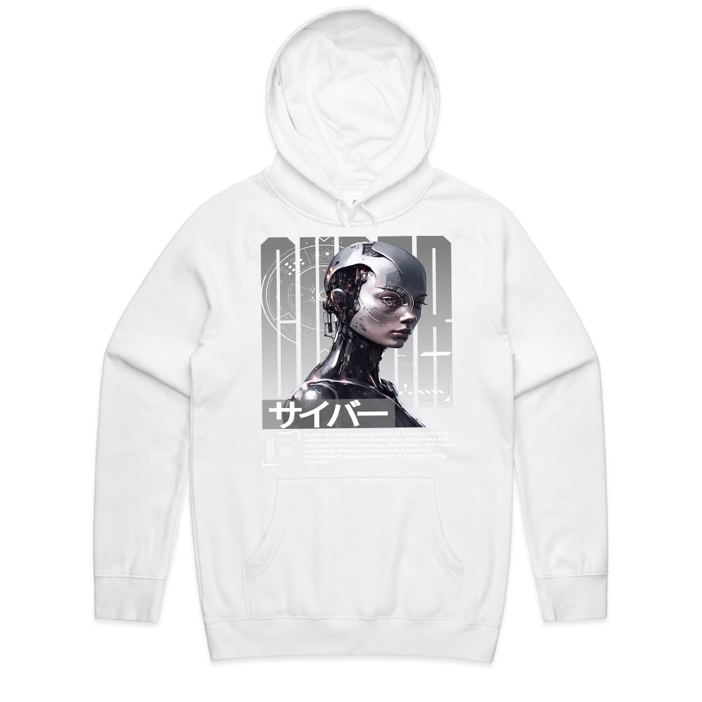 Cybernetic Future AI T-Shirt – Futuristic Techwear Aesthetic