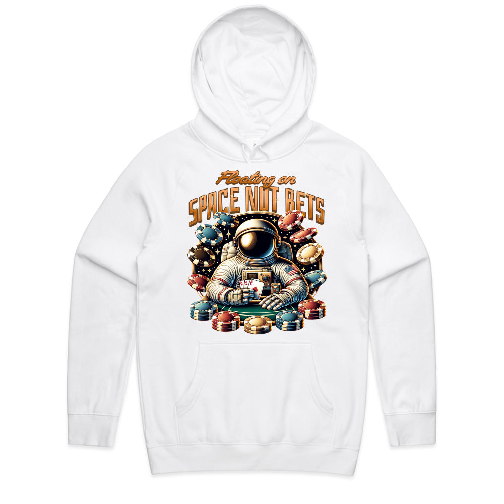Space Gambler T-Shirt – Floating on High-Stakes Cosmic Bets