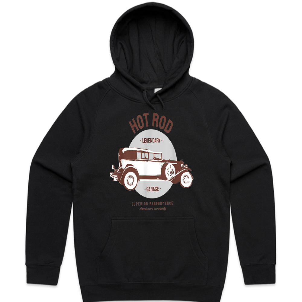 Legendary Hot Rod Garage – Vintage Classic Car Enthusiast T-Shirt