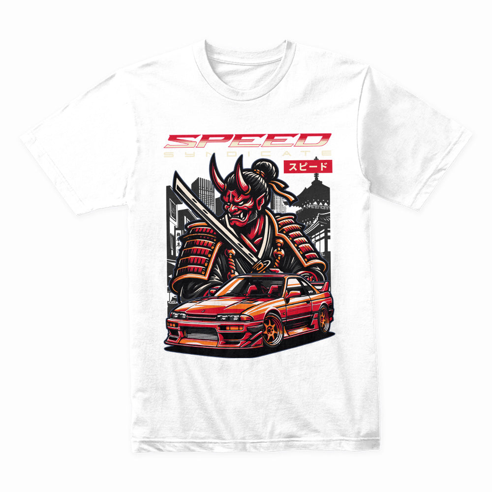 Speed Syndicate – JDM Oni Samurai Racing T-Shirt