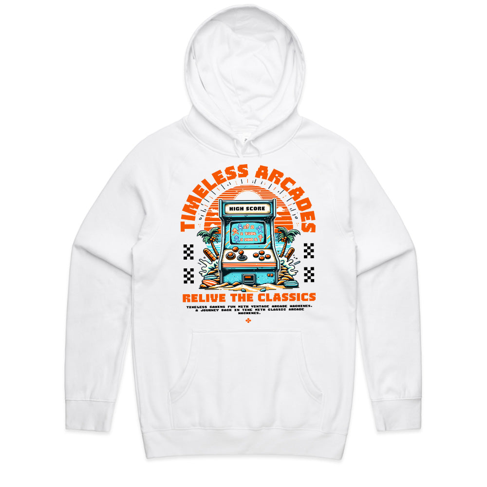 Timeless Arcades T-Shirt – Relive the Classics in Retro Gaming Style