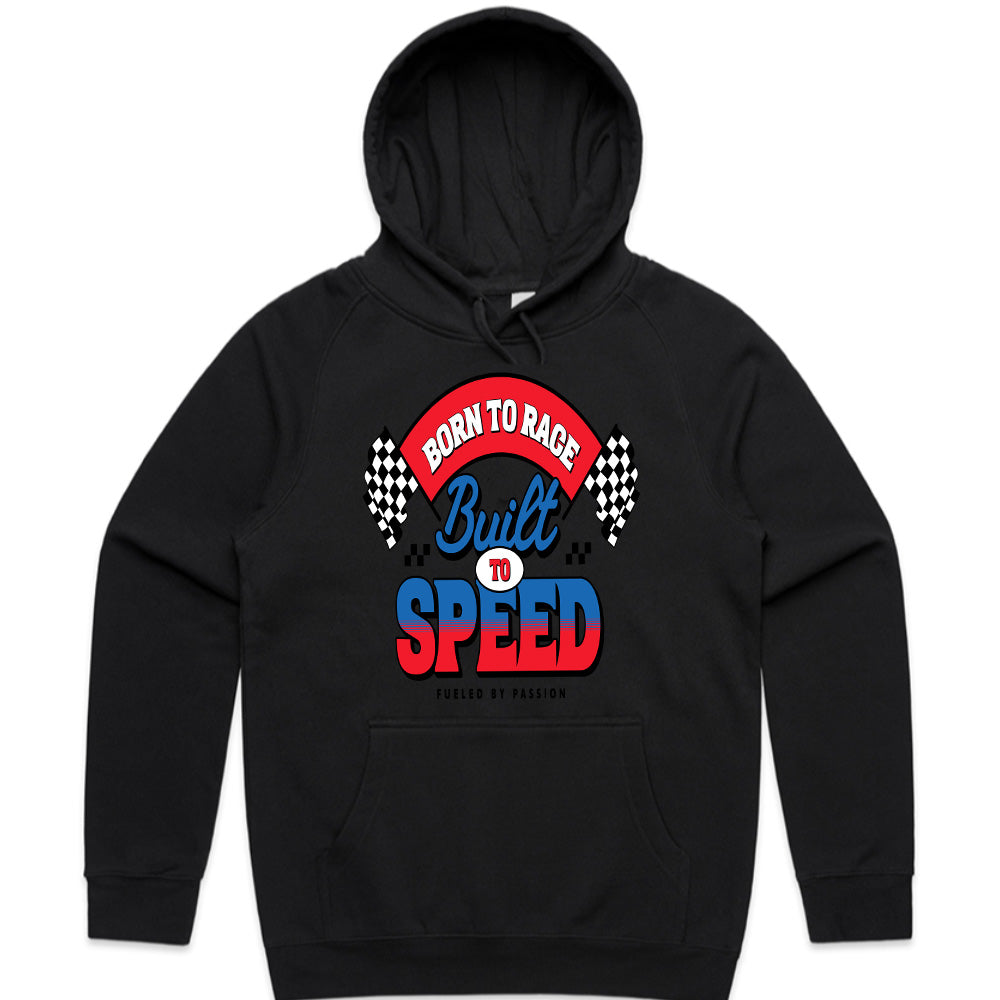 Born to Race, Built to Speed – Classic Racing Streetwear Tee