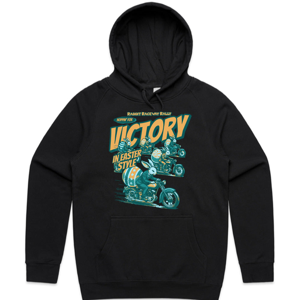 Easter Speedway: Rabbit Raceway Victory Graphic Tee