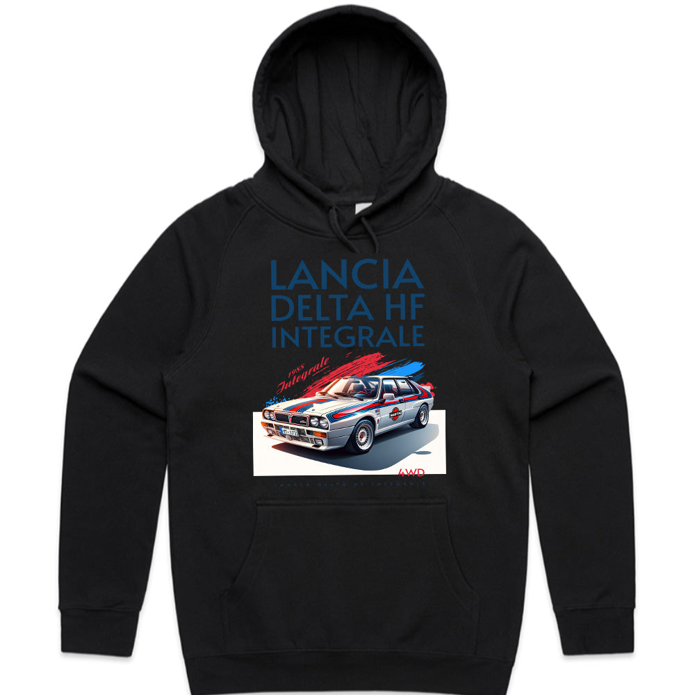 Lancia Delta HF Integrale – Iconic Rally Legend Graphic Tee