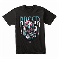 RACER – Futuristic Motorsport Warrior Streetwear T-Shirt