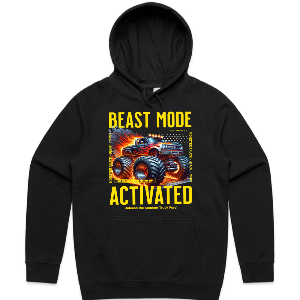 BEAST MODE ACTIVATED – Monster Truck Power T-Shirt