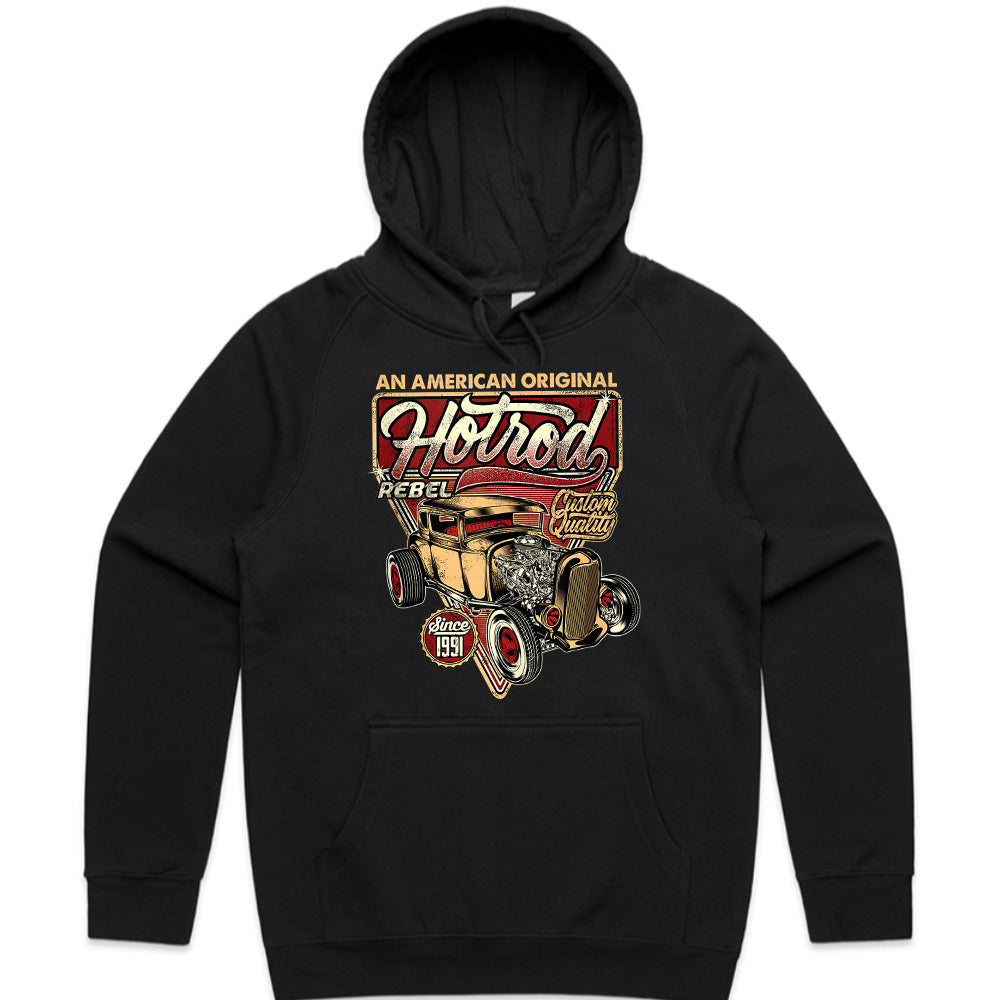 American Original Hot Rod Rebel T-Shirt – Vintage Custom Car Design