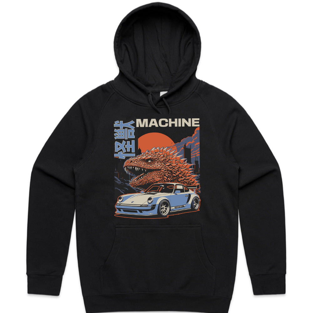 Kaiju Machine – Retro JDM Street Racing T-Shirt
