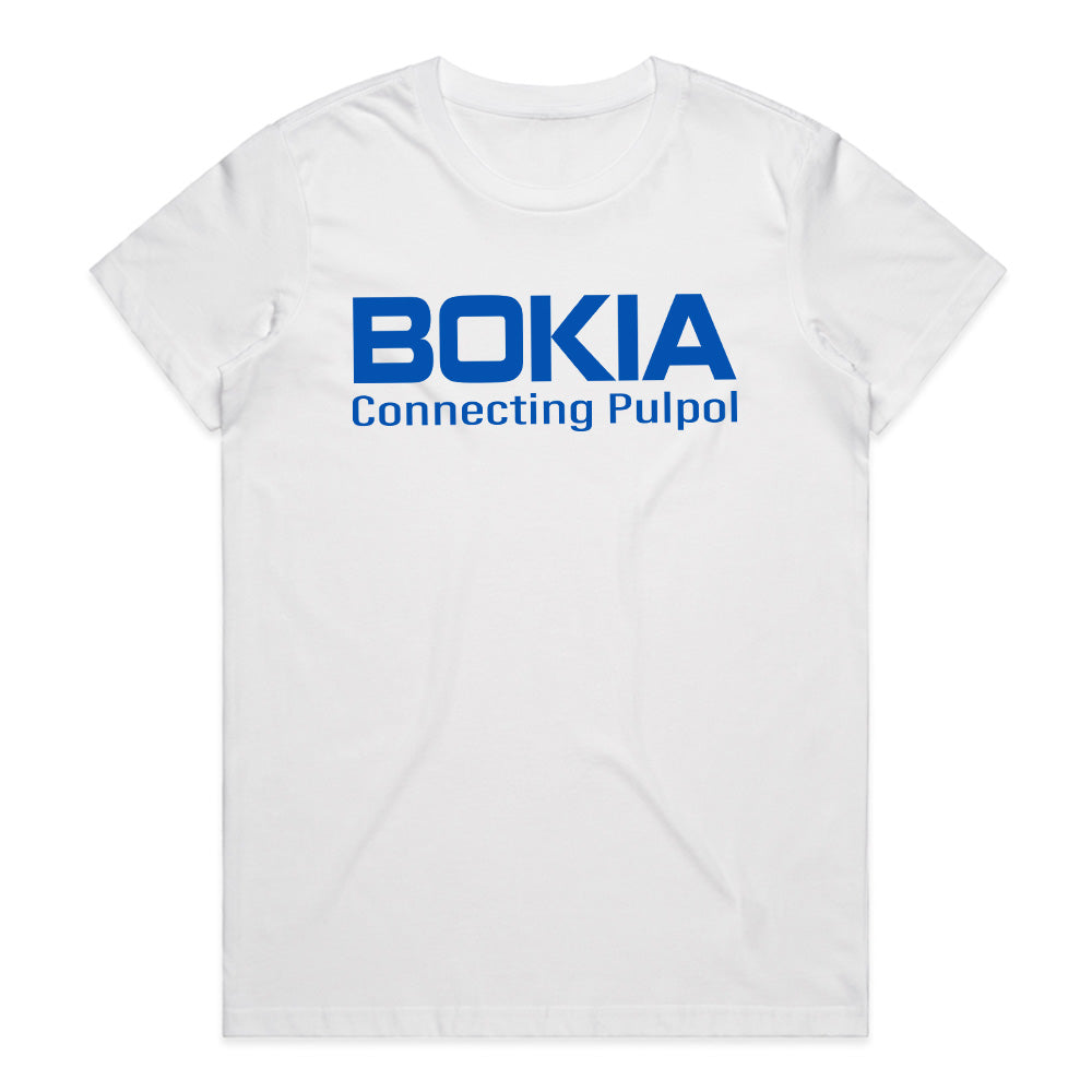 Bokia Graphic Tee – Modern Bold Logo Shirt with a Fun Twist
