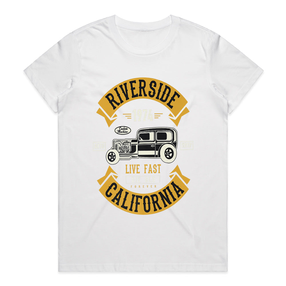Vintage Hot Rod Riverside California T-Shirt – Classic Muscle Car Apparel