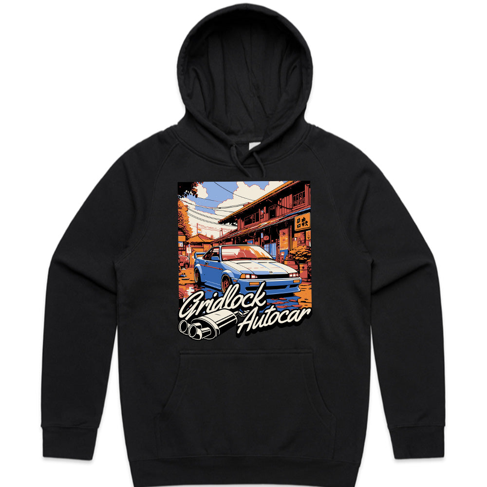GRIDLOCK AUTOCAR T-Shirt – Retro JDM Street Scene