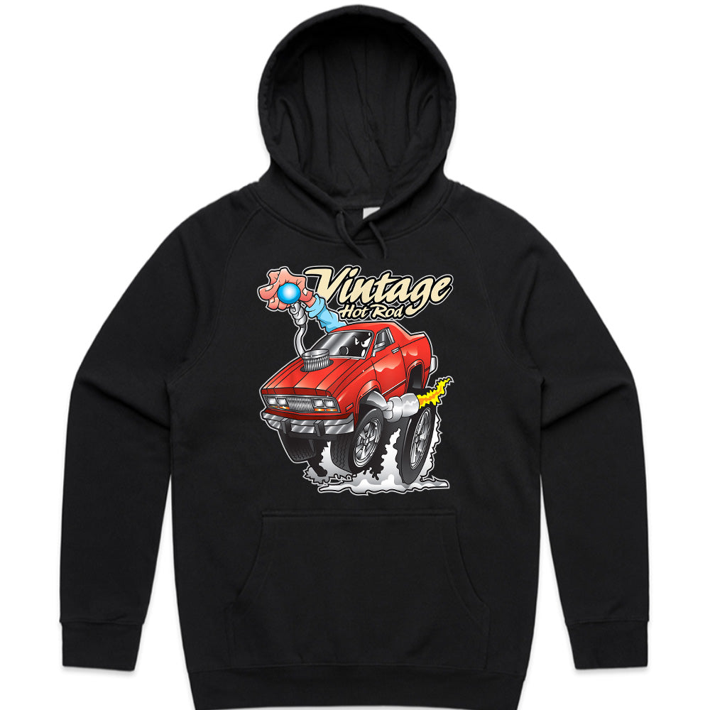 Vintage Hot Rod Gasser Cartoon T-Shirt – Classic Street Racing Muscle Car Tee
