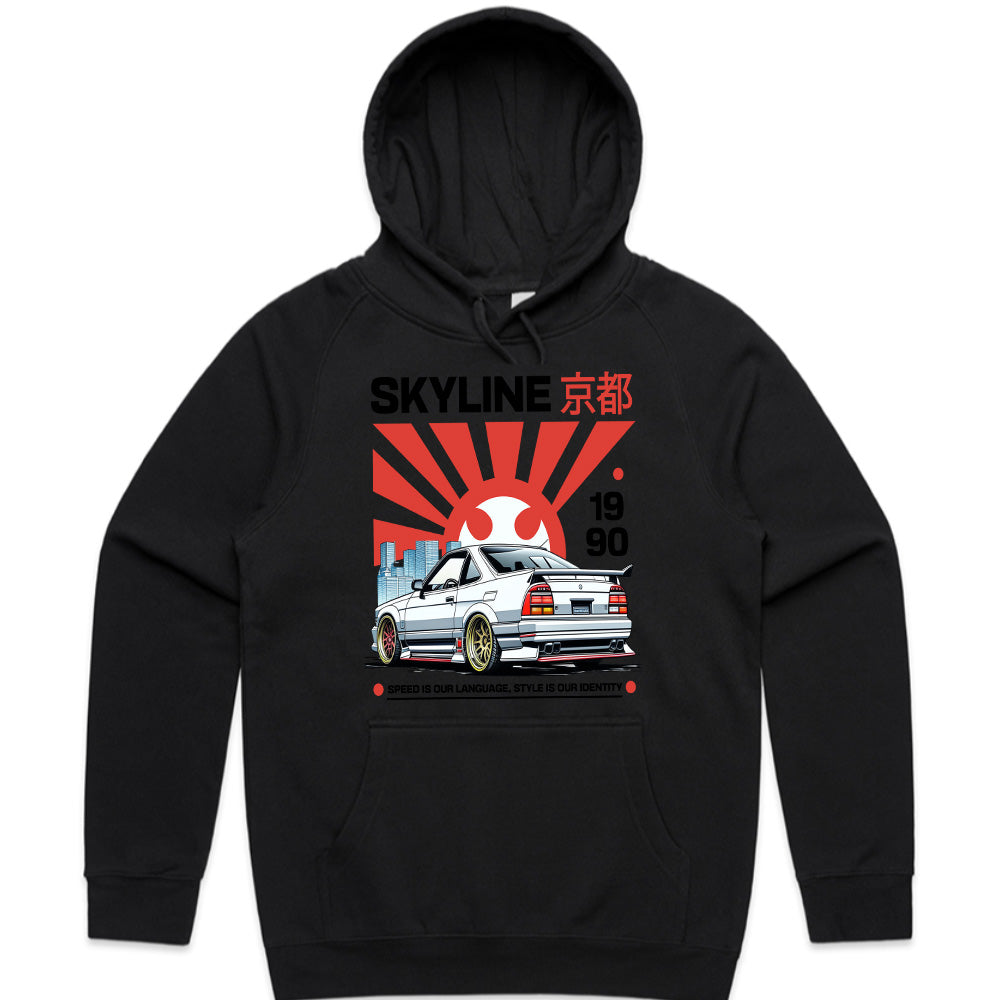 SKYLINE KYOTO 1990 T-Shirt – JDM Heritage & Street Racing Legend
