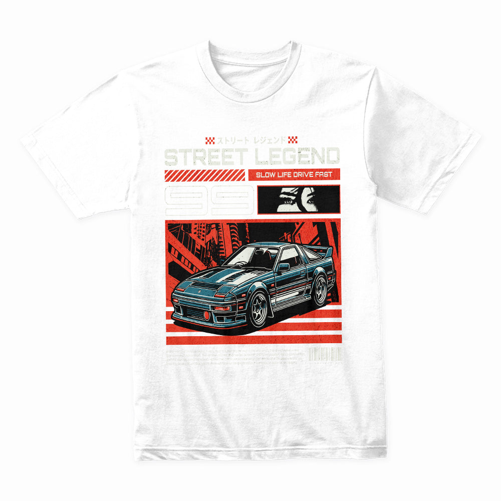 Street Legend JDM T-Shirt – Retro Japanese Car Culture Tee