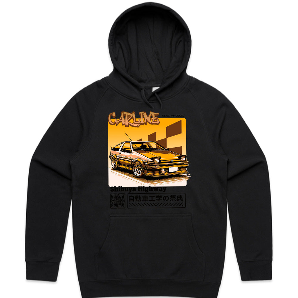 CARLINE AE86 T-Shirt – Shibuya Highway Street Racer