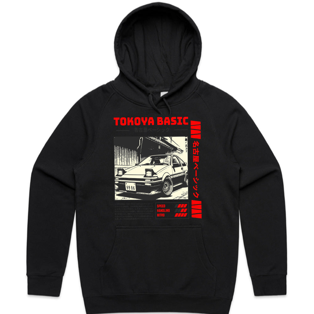 TOKOYA BASIC AE86 T-Shirt – Manga-Style JDM Streetwear