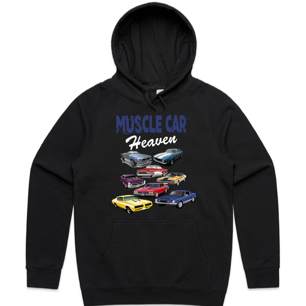 Muscle Car Heaven T-Shirt – Vintage Classic Hot Rod & American Muscle Car Tee