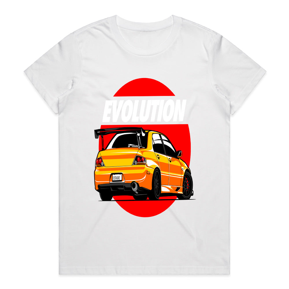 Mitsubishi Lancer Evolution – JDM Rear View T-Shirt