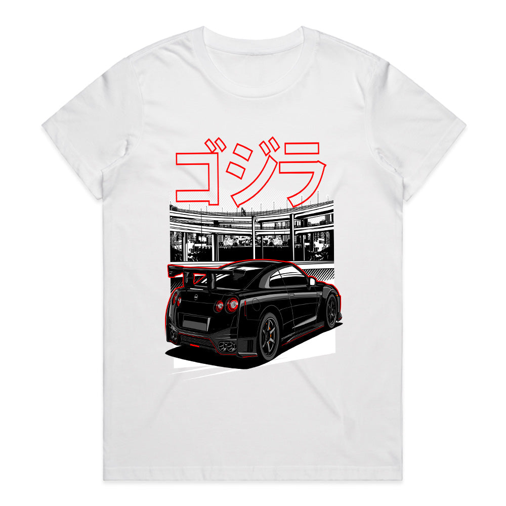 Godzilla R35 Nissan GT-R – Japanese Street Racing T-Shirt