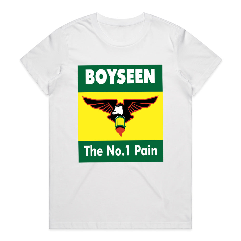 Boyseen "The No. 1 Pain" Retro Graphic Tee – Bold and Unique Statement Shirt